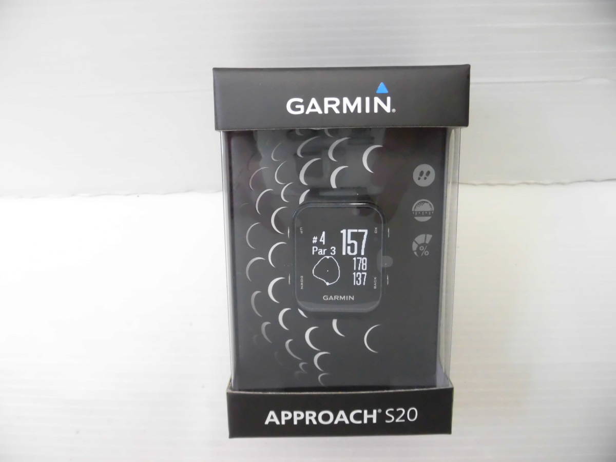 100%新品，豊富な GARMIN Approach S20 ブラック 腕時計型GPSゴルフウォッチ ガーミン アプローチ(GPSナビ)｜売買されたオークション情報、yahooの商品情報をアーカイブ公開 - オークファン GPSナビ