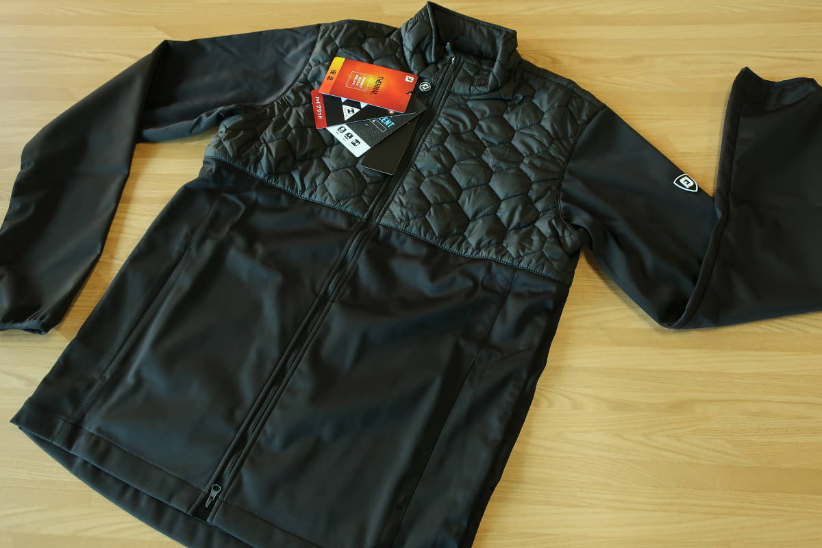 新作入荷，大人気 フットジョイ ブラック XL ハイブリッド ハニカムジャケット 防水透湿 撥水 防風 保温 4wayストレッチ FJ(ジャンパー、ジャケット)｜売買されたオークション情報、yahooの商品情報をアーカイブ ジャンパー、ジャケット