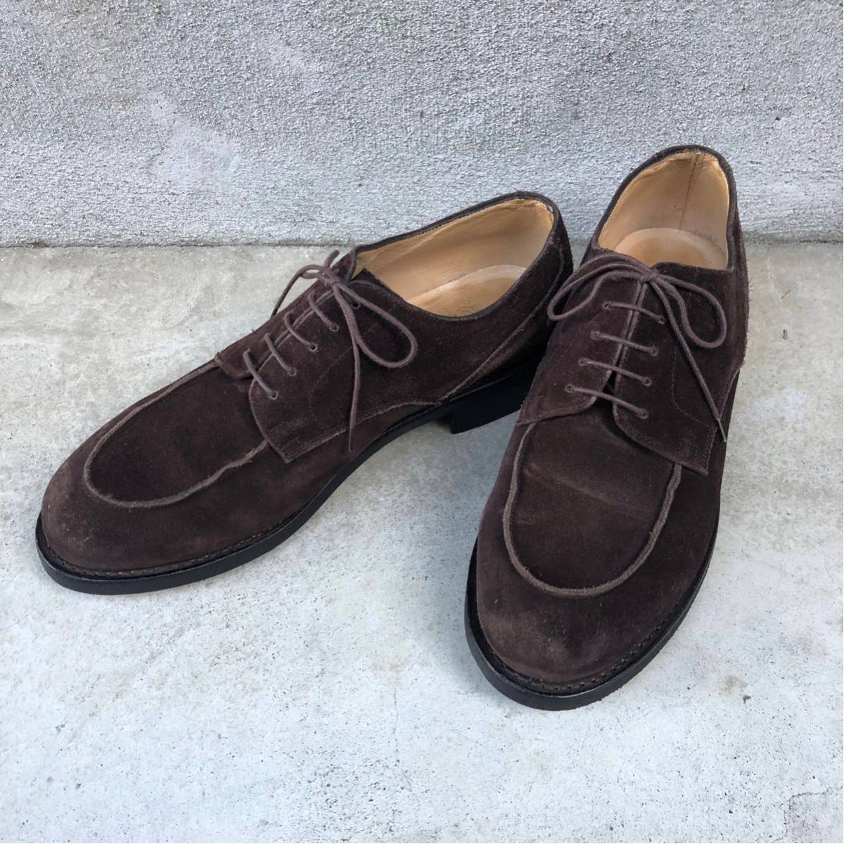 ◆PARABOOT ドレス シャンボード スウェード スエード パラブーツ UK9 