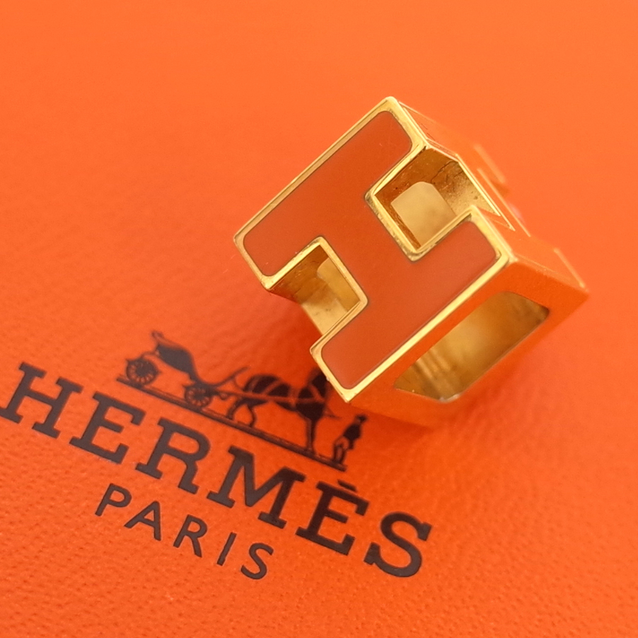 HERMES Hキューブネックレス ペンダントトップのみ HERMES(エルメス