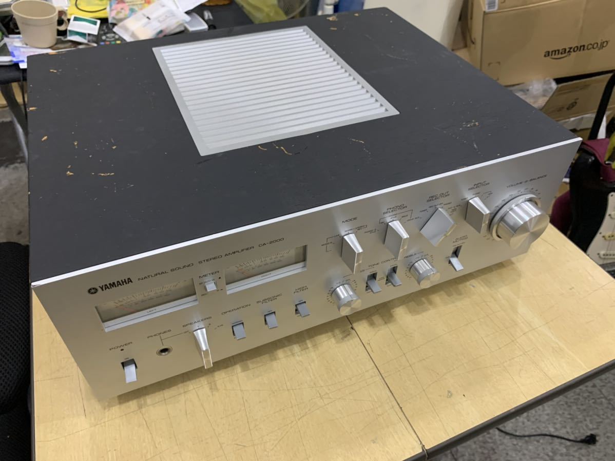 CA-2000 YAMAHA プリメインアンプ ヤマハ オーディオ機器 同社の 動作