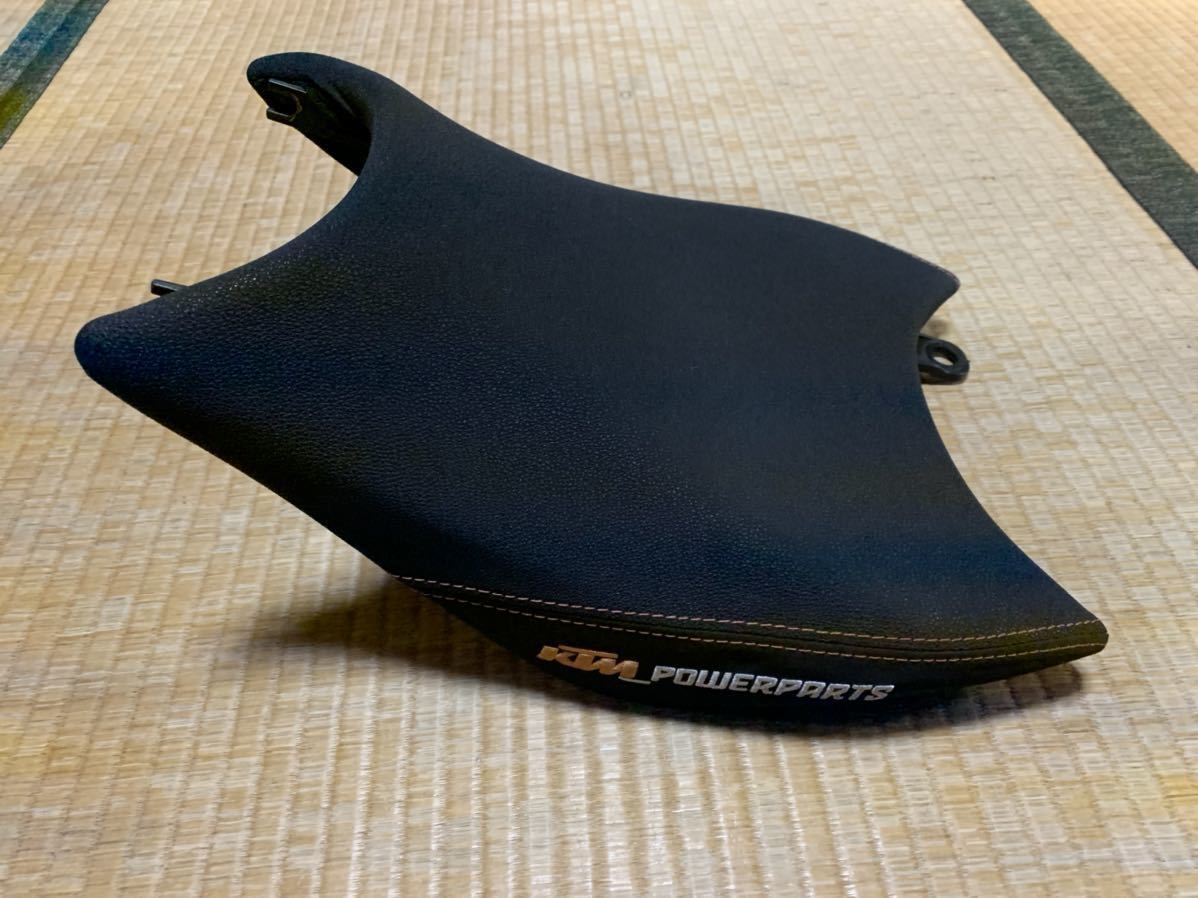KTM パワーパーツ エルゴシート 125〜390 DUKE 快適 格安 美品 KTM