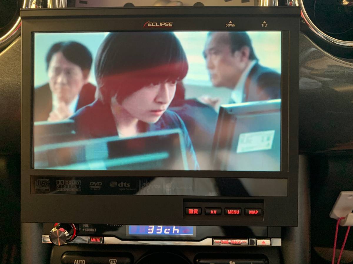 ★名機★イクリプス AVN078HD★ワンセグ★ 1DIN HDDナビ★MSV ★輸入車に BMWなど
