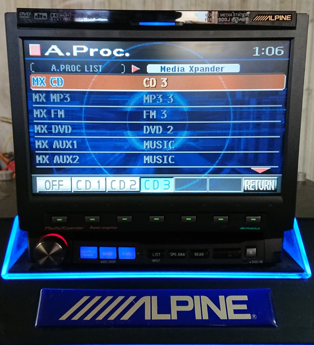ALPINEカーオーディオ アルパイン IVA-D900J 取扱説明書ダウンロード