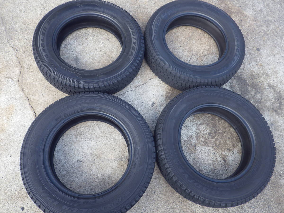 低価，限定SALE ジムニーJB23W 使用 グッドイヤー製WRANGLER IP/N 175/80R16 4本セット(中古品)｜売買されたオークション情報、yahooの商品情報をアーカイブ公開 - オークファン 16インチ
