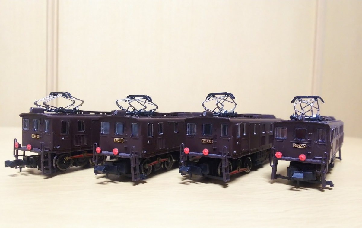 マイクロエース MICRO ACE A3400 ED42 4重連セット ED42-1 碓氷峠文化