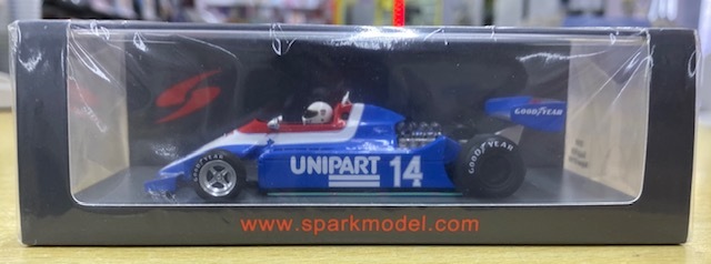 スパーク 1/43 エンサイン N180 1980 F1 ベルギーGP #14 T.ニーデル