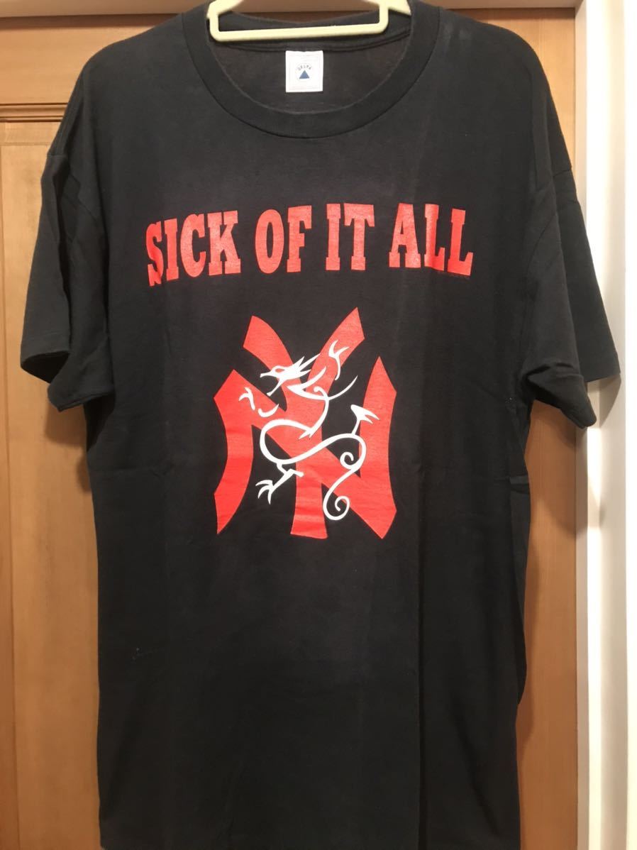Sick All It of Of SICK IT ALL OF T-Shirt - 0 | Vintage all BADGE