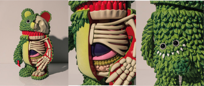 【新品未開封】Instinctoy Anatomical Muckey Watermelon Mighty Jaxx Exclusive インスティンクトイ 東京コミコン ムッキー