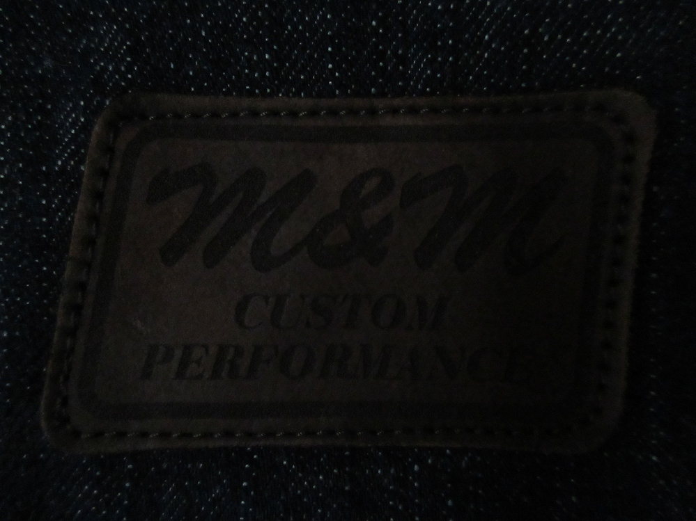 日本製 M&M Custom Performanceショールカラー デニム カバーオール