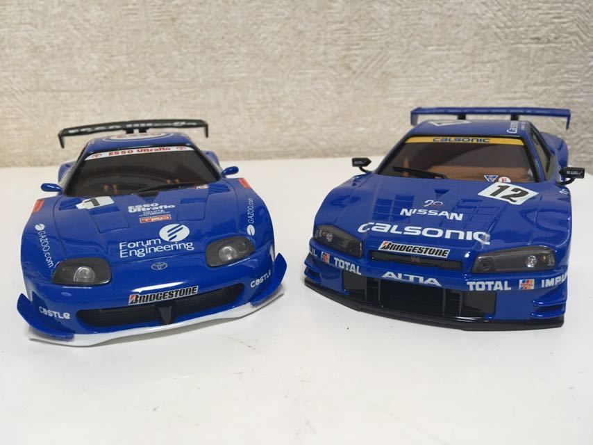 タミヤ 4WD希少RCカー カルソニック SKYLINE GT-R 1997y タミヤ 4WD