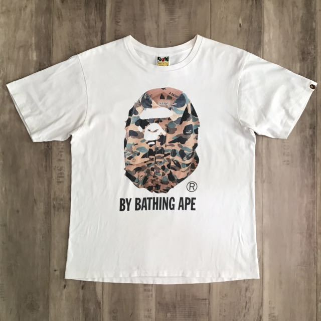 新作登場，格安 BAPE big head Tシャツ Lサイズ a bathing ape 1st camo エイプ ベイプ アベイシングエイプ 迷彩 nigo 011(Lサイズ)｜売買されたオークション情報、yahooの商品情報をアーカイブ公開 - オークファン 男性用