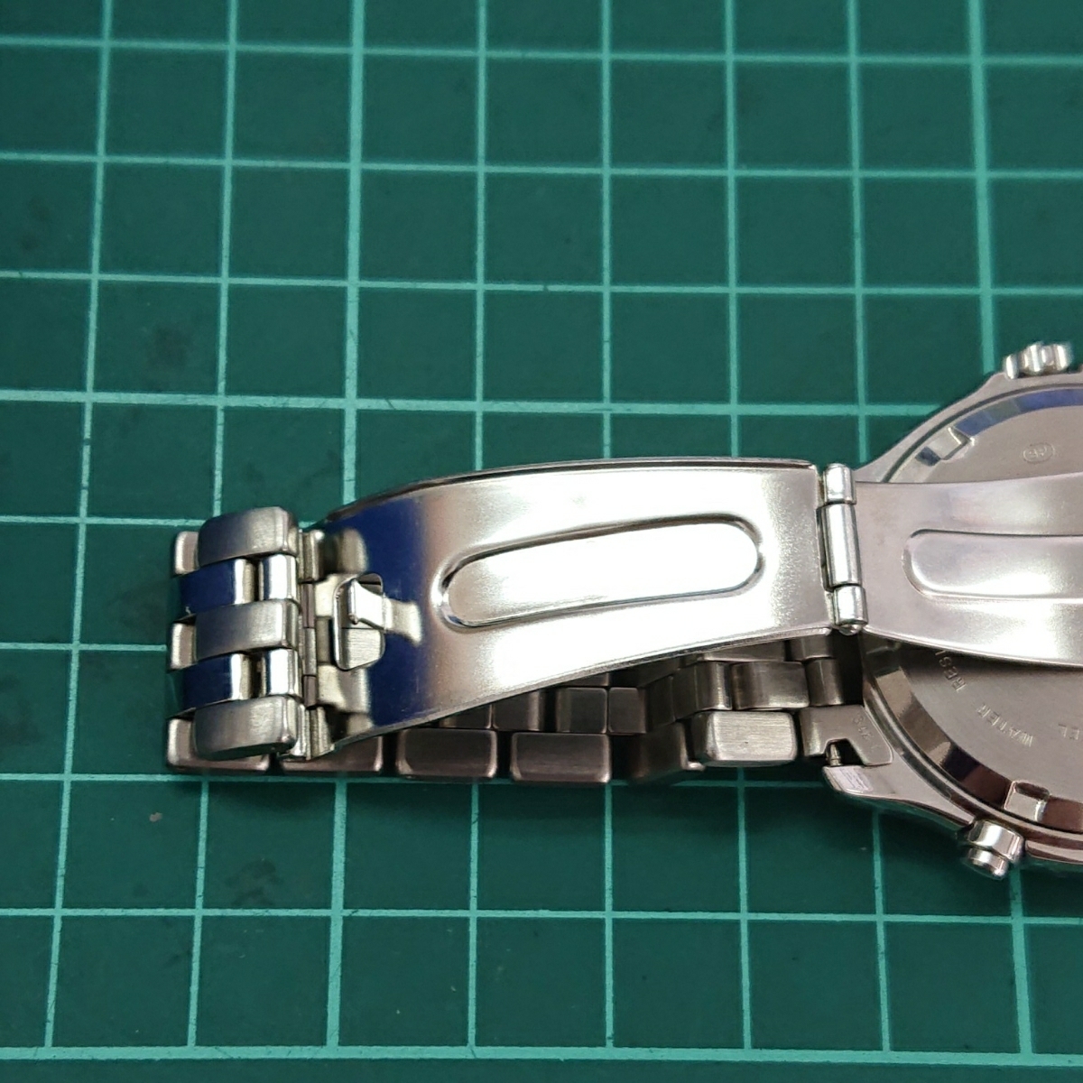1000円 スタ－ト SEIKO ☆セイコースピードマスター☆美品 クロノ 