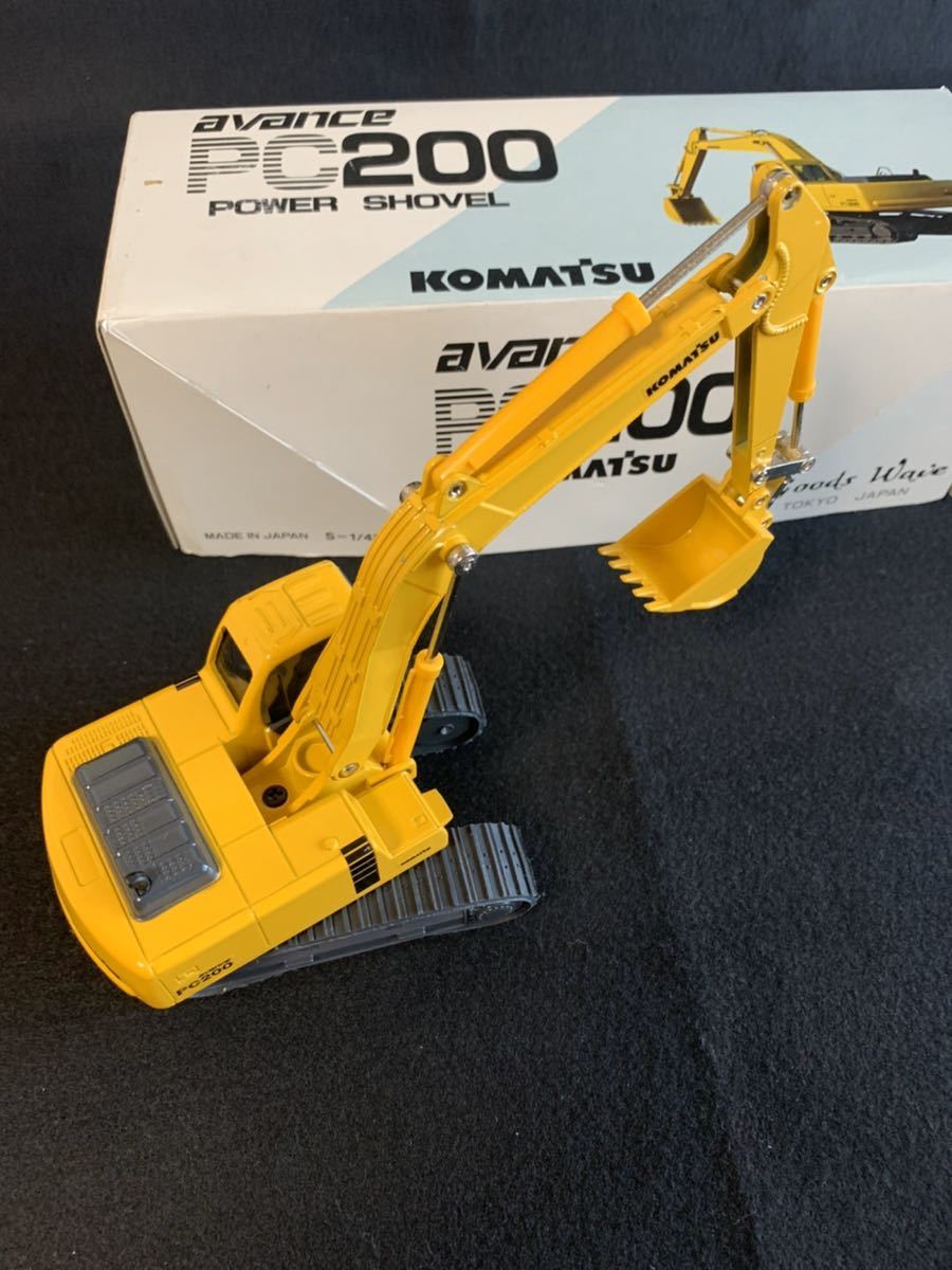 アバンス KOMATSU pc200 Komatsu Avance PC200 Power Shovel 1⁄43