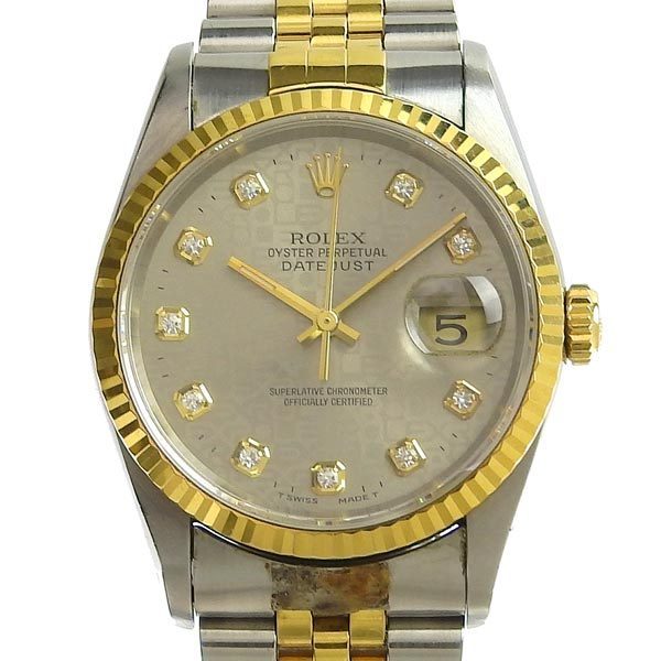 091円☆03楽市☆本物 ロレックス デイトジャスト 1601 2番台