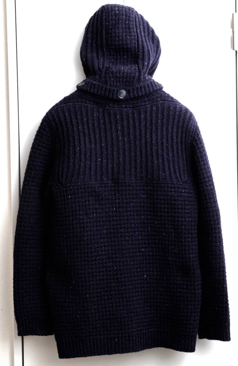 バーク ニットダッフルコート Bark BARK コラボ M ブラウン 02w21864 S
