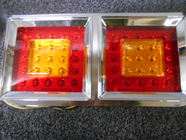 トラック テールランプ ICL LEDコンビテールランプ 2連 - LED ブレーキ