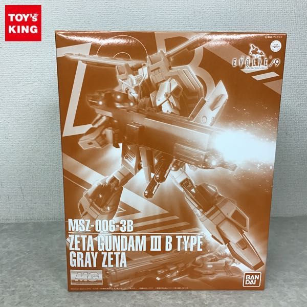 1円～ MG 1/100 ゼータガンダム3号機B型 グレイ・ゼータ