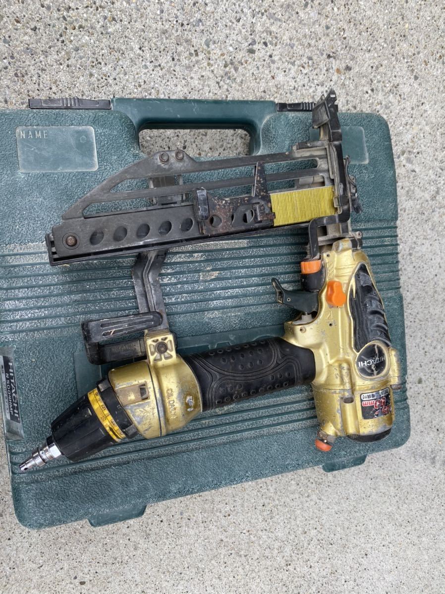 日立　HITACHI 高圧フロアタッカ　N 5004HMF フロアタッカー 高圧フロアタッカ N5004HMF ☆ハイコーキ(HIKOKI （エアダスタ付） 25~50mm ウエダ金物公式サイト