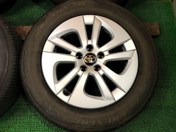 プリウス50 ダンロップ エナセーブ 195/65R15 純正アルミホイール付き