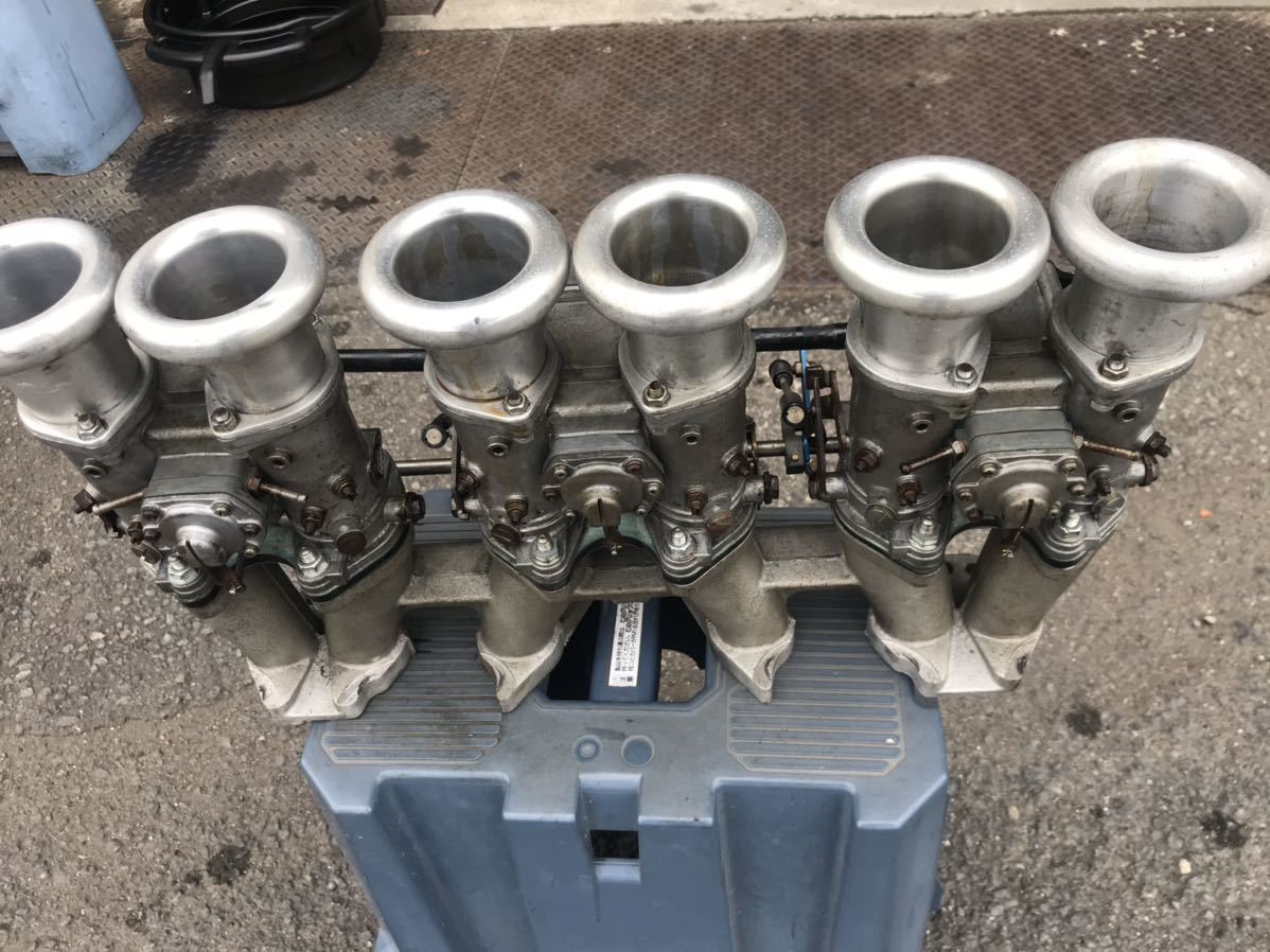 ソレックス44用ファンネル、6個セット。 SOLEX ソレックス 0