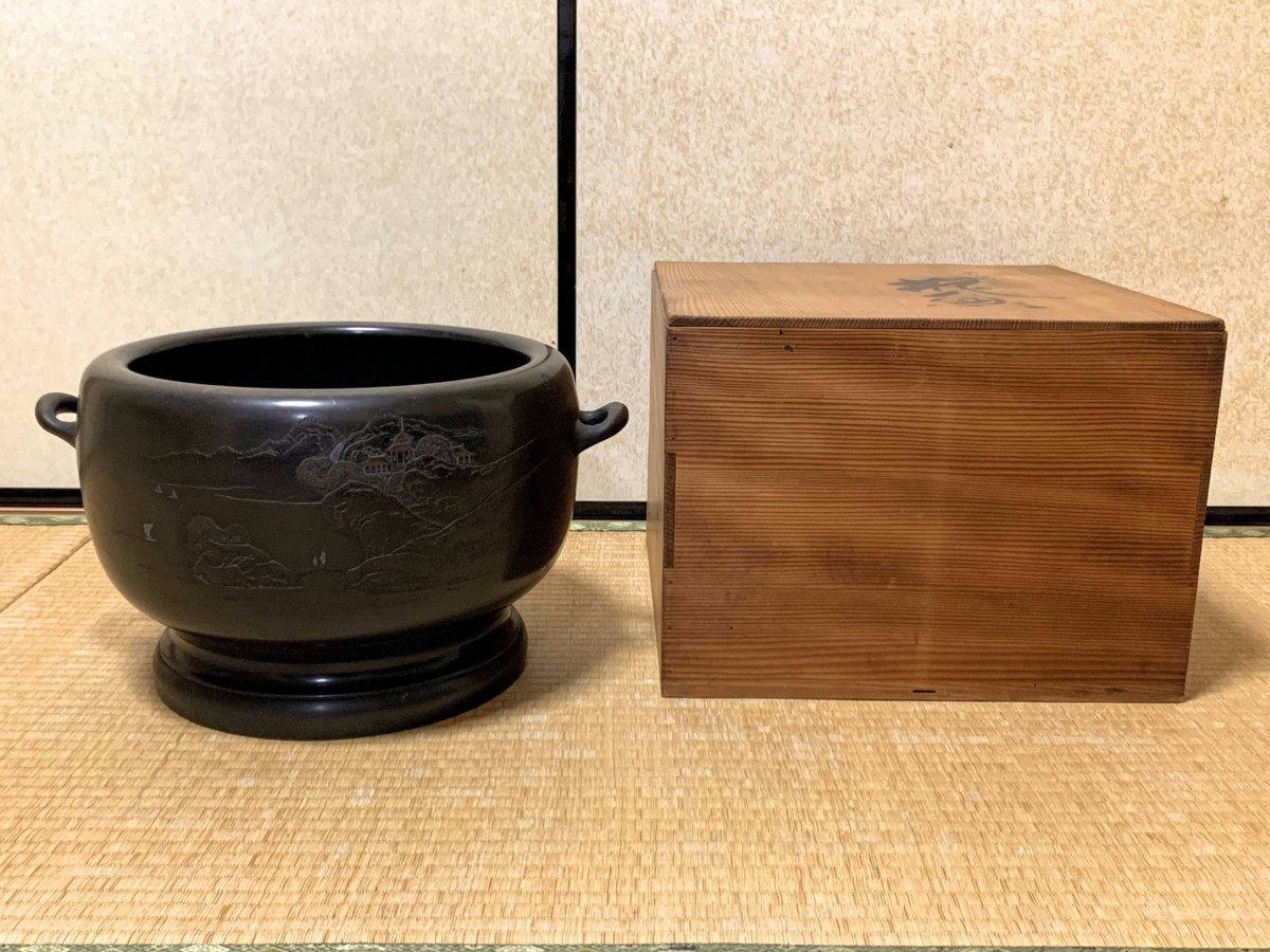 共箱 茶器 煎茶道具 水次 急須 茶道具 | 赤絵 茶杓 公式通販 222g 加藤 