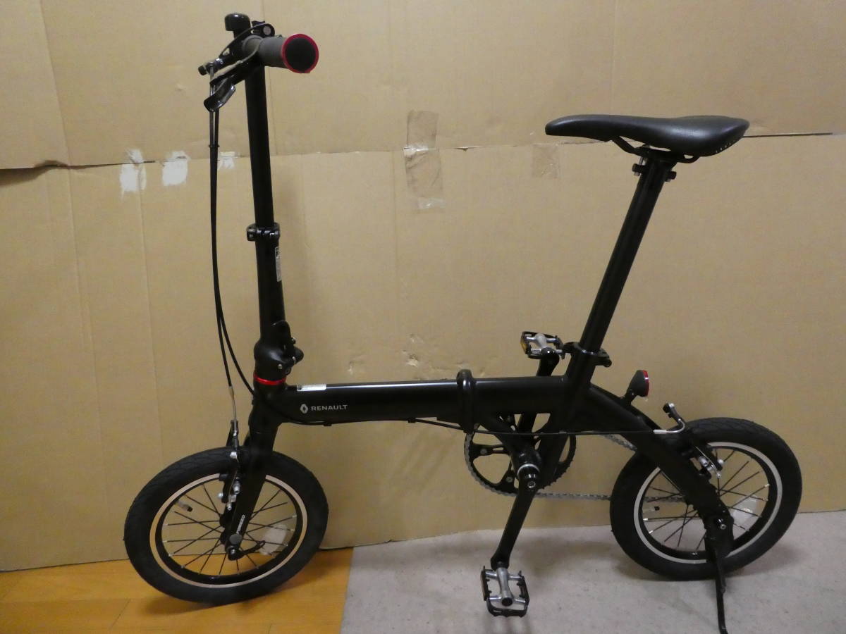 ルノー(RENAULT) 軽量・コンパクト 7.4kg 14インチ 折りたたみ自転車 