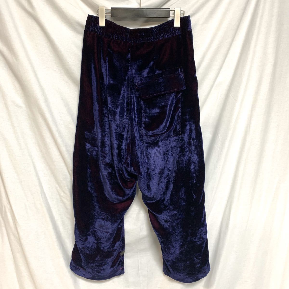 美品 定価74800円 BED j.w.FORD 19AW-B-PT05 Velvet Deck trousers 