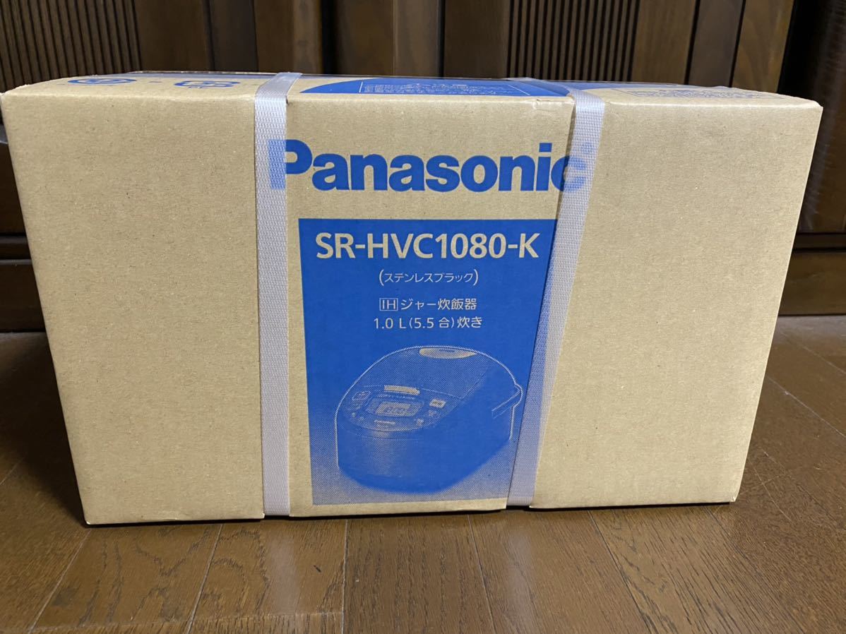 新品未開封 パナソニック Panasonic SR-HVC1080-K ジャー 炊飯器