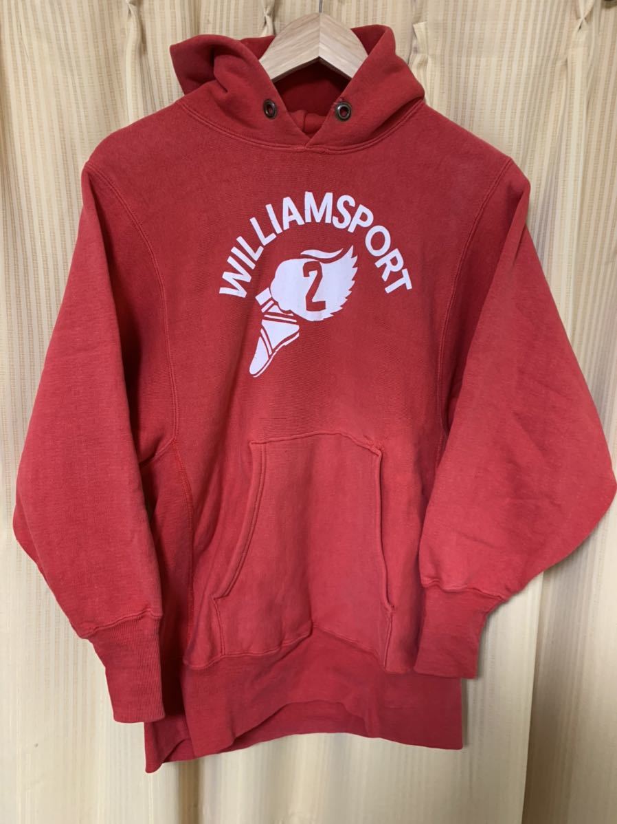 ヴィンテージ チャンピオンリバースウィーブ Champion REVERSE WEAVE USA製 スウェット パーカー　単色タグ