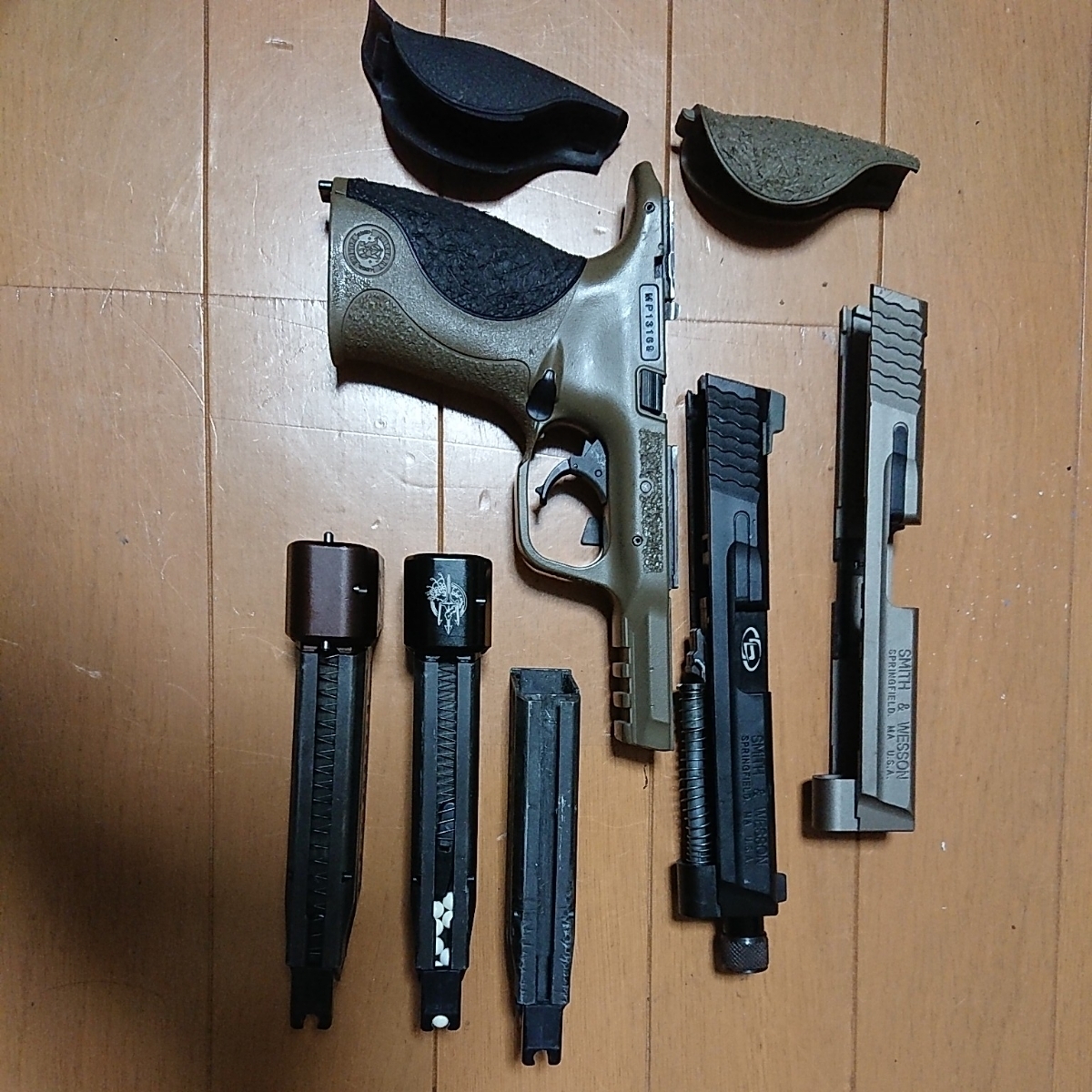 s&w m&p9 vカスタム のカスタム 東京マルイ ガスブローバック ガスガン