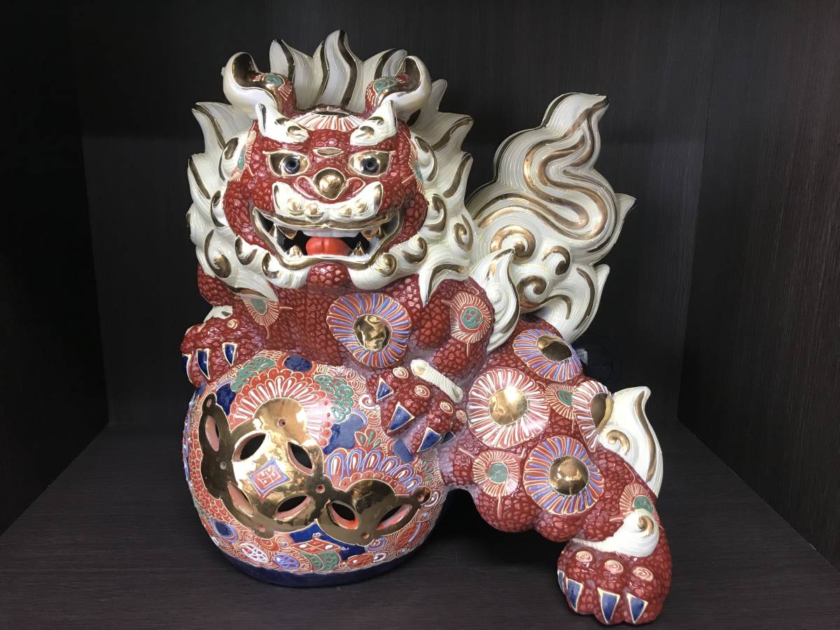 九谷焼 獅子 置物 2026年最新Yahoo!オークション -九谷焼 置物の中古品