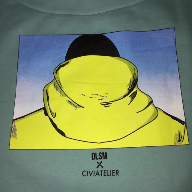 DLSM × Civiatelier Influence Hoodie カラー ターコイズ サイズ XXL 