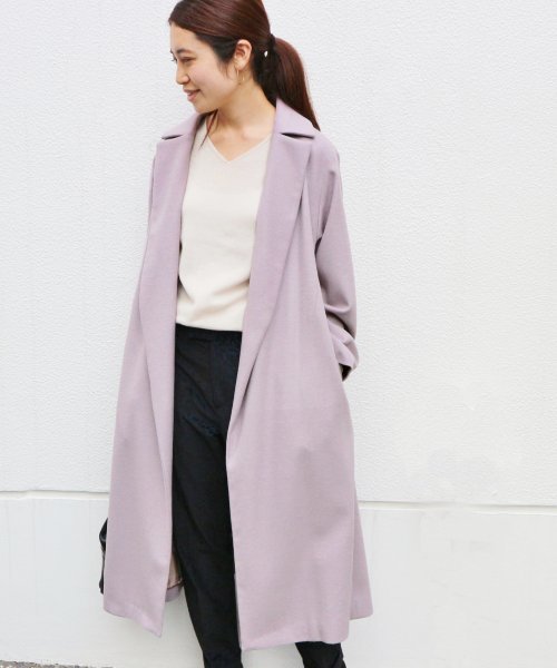 WEAR IENA（イエナ）の「《予約》ラムビーバーラップコート 