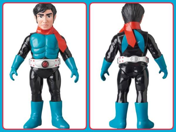 メディコム・トイ×東映レトロソフビ☆仮面ライダー旧1号 本郷猛ヘッド