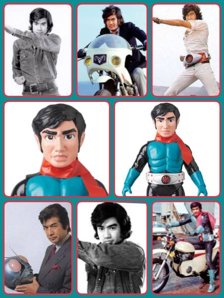 メディコム・トイ×東映レトロソフビ☆仮面ライダー旧1号 本郷猛ヘッド