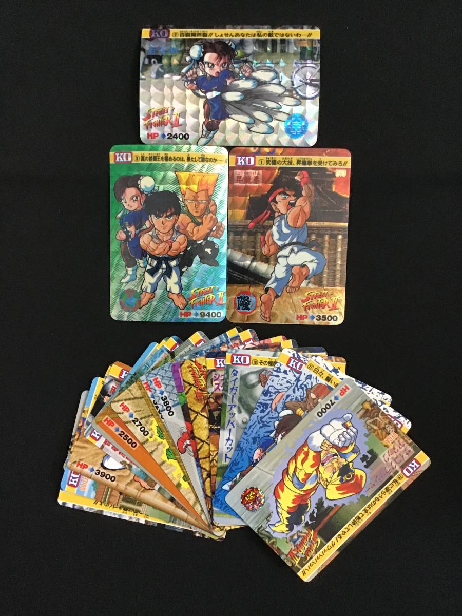 カードダス キラ スト3 ストリートファイター3 カード ノーマル16枚