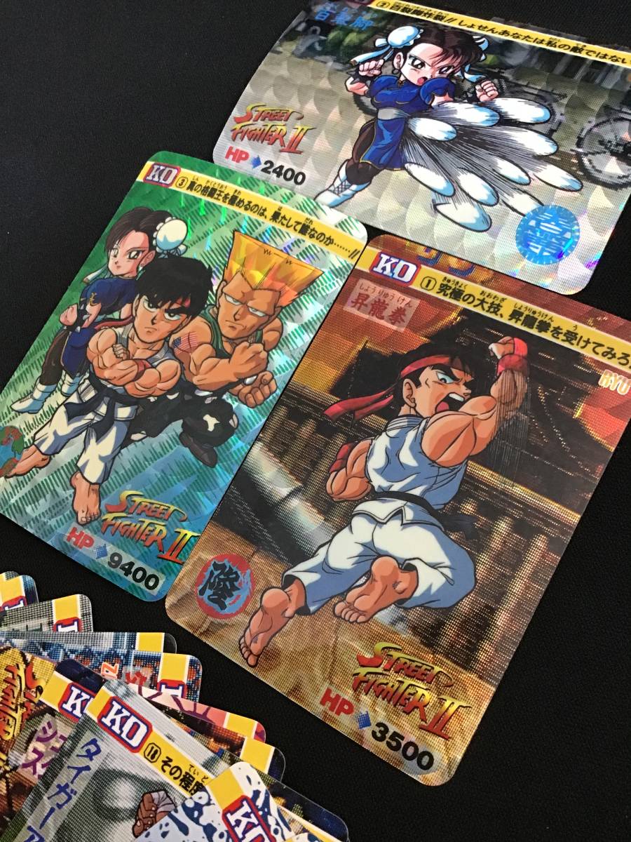 カードダス キラ スト3 ストリートファイター3 カード ノーマル16枚