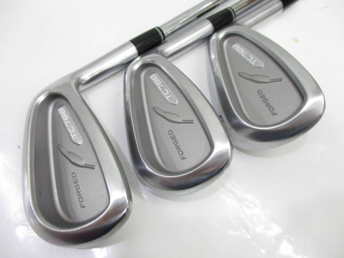 ☆きれいめ☆ライ角調整あり☆フォーティーン TC-788 FORGED #5~P 6本 
