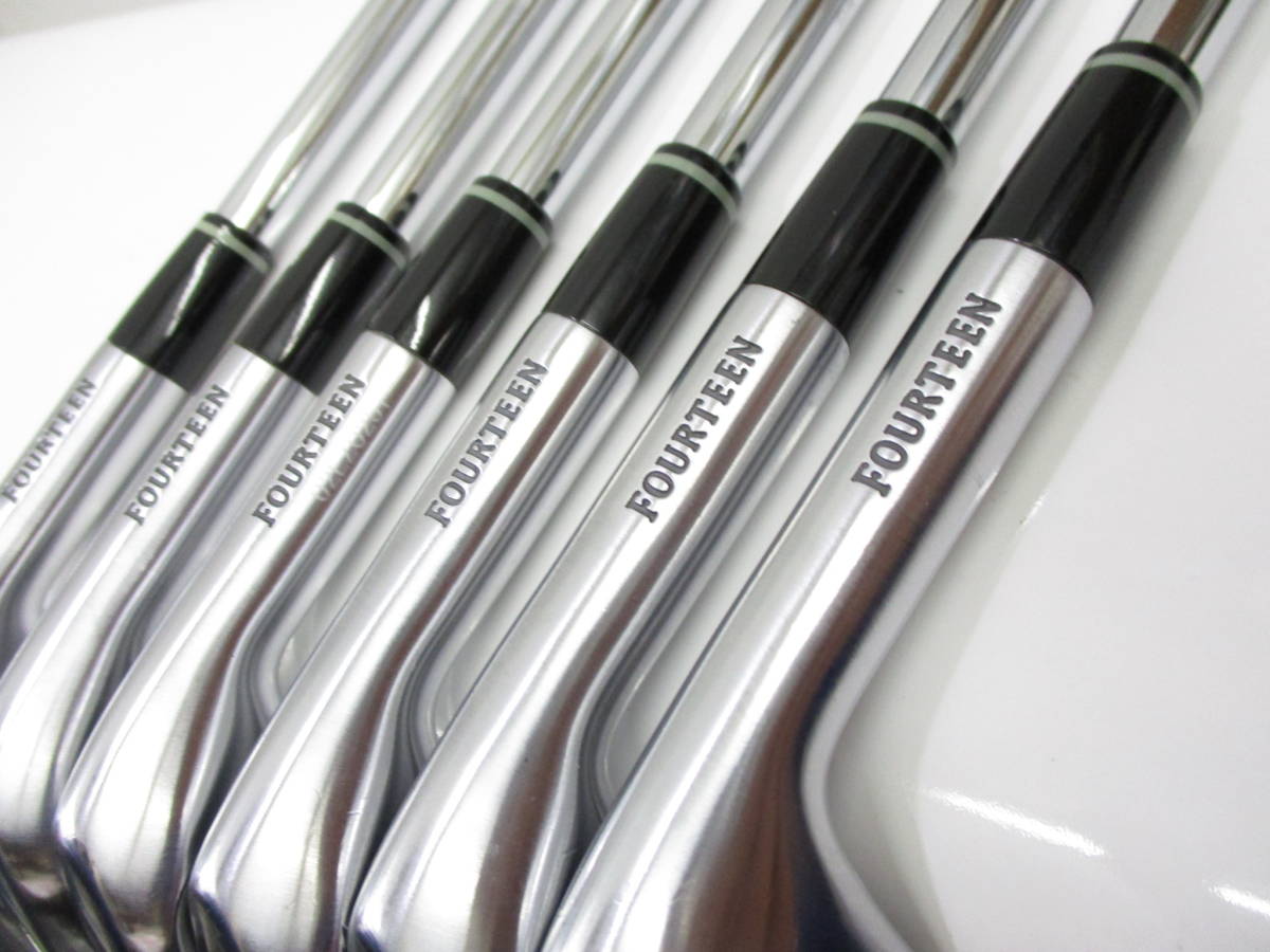 ☆きれいめ☆ライ角調整あり☆フォーティーン TC-788 FORGED #5~P 6本 