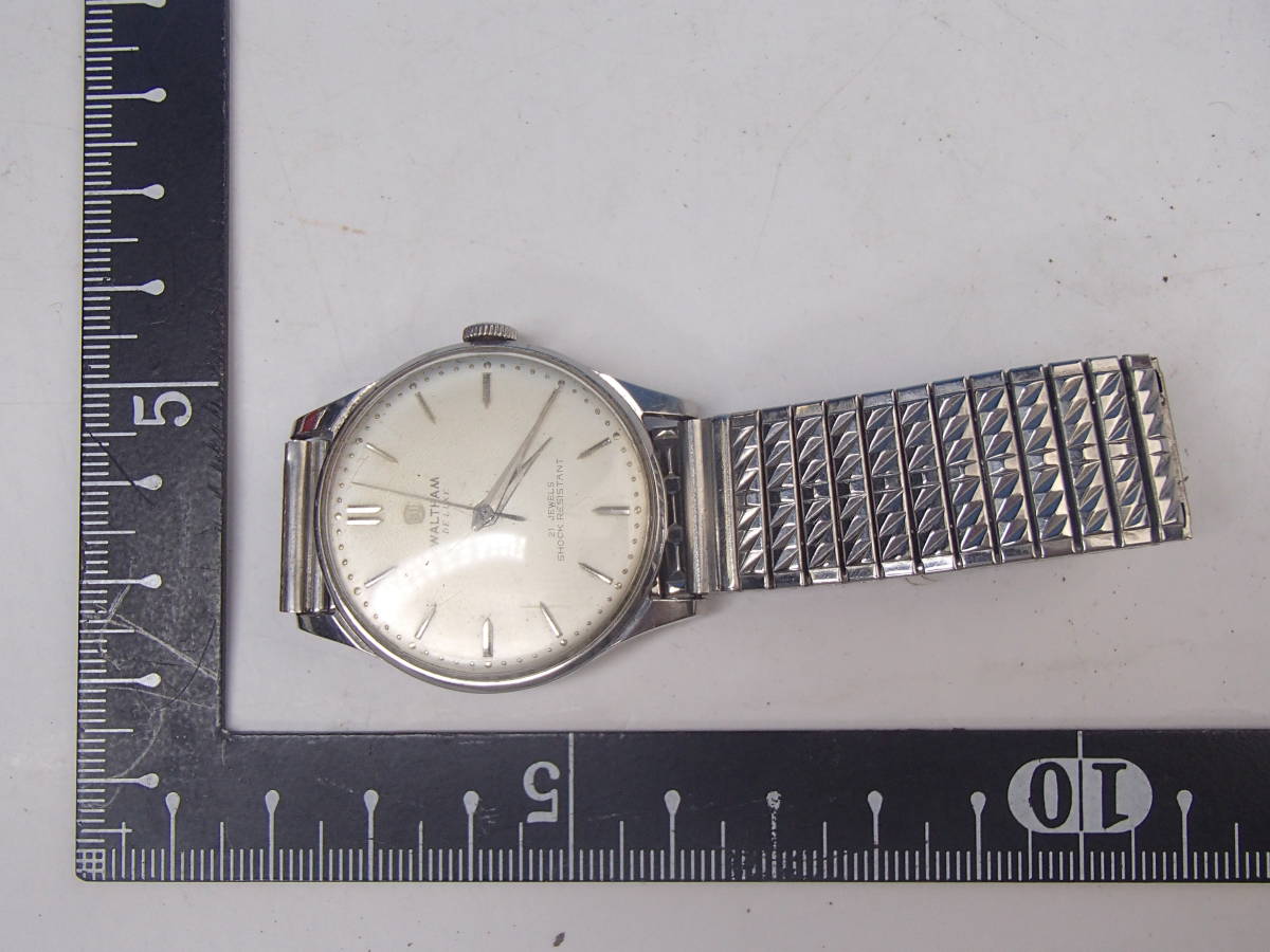 WALTHAM ☆う12.WALTHAM◇ウォルサム◇21石◇DE LUXE◇腕時計 