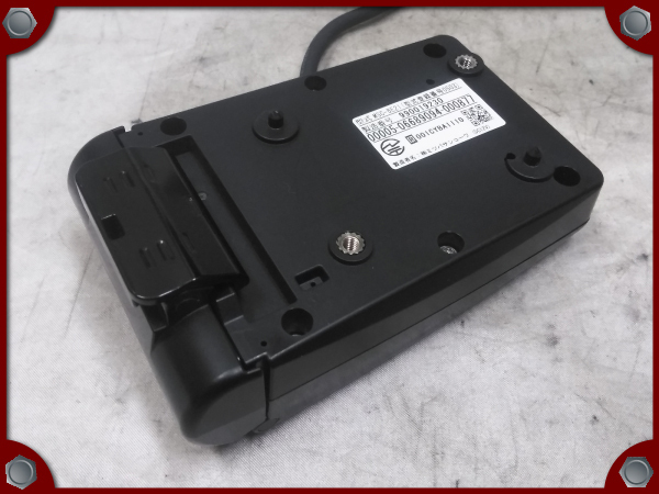 ○中古品○バイク用アンテナ一体型ETC MSC-BE21○通電⁄カード認識 MSC