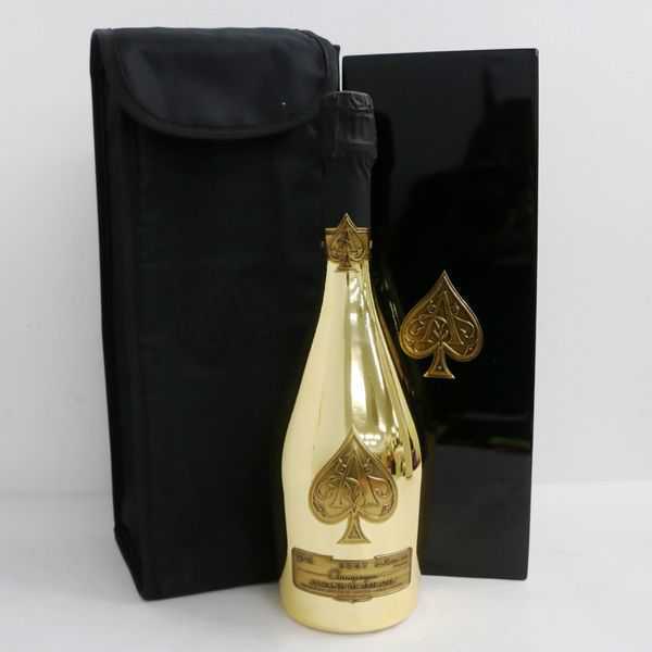 【定番，2025】 ARMAND DE BRIGNAC アルマン ド ブリニャック ブリュット ゴールド 750ml G9L2079(その他)｜売買されたオークション情報、yahooの商品情報をアーカイブ公開 - オークファン スパークリング