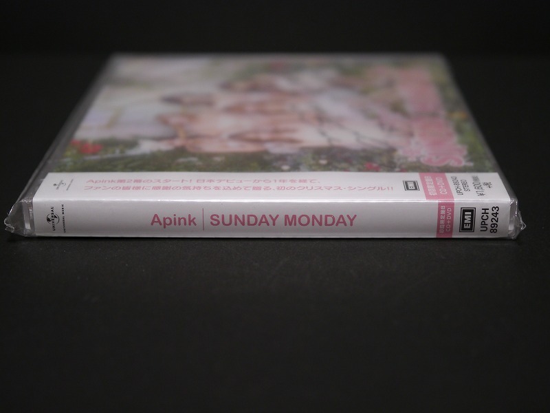 Apink SUNDAY MONDAY ナウン直筆サイン&メッセージ入り Apink SUNDAY MONDAY ナウン 直筆サイン、メッセージ入り CD