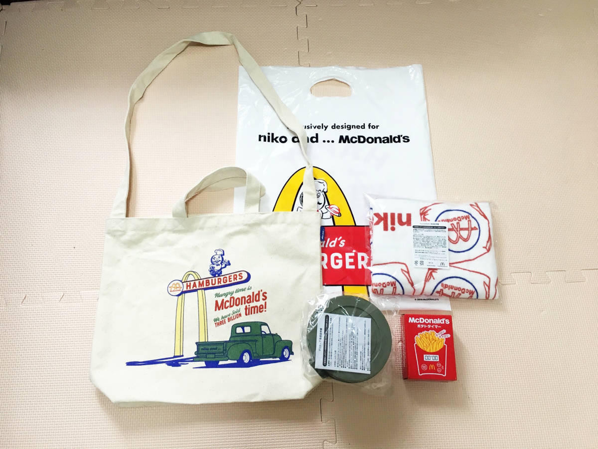 マクドナルド 福袋 3点セット バッグ デリカップ ポテトタイマー 保冷