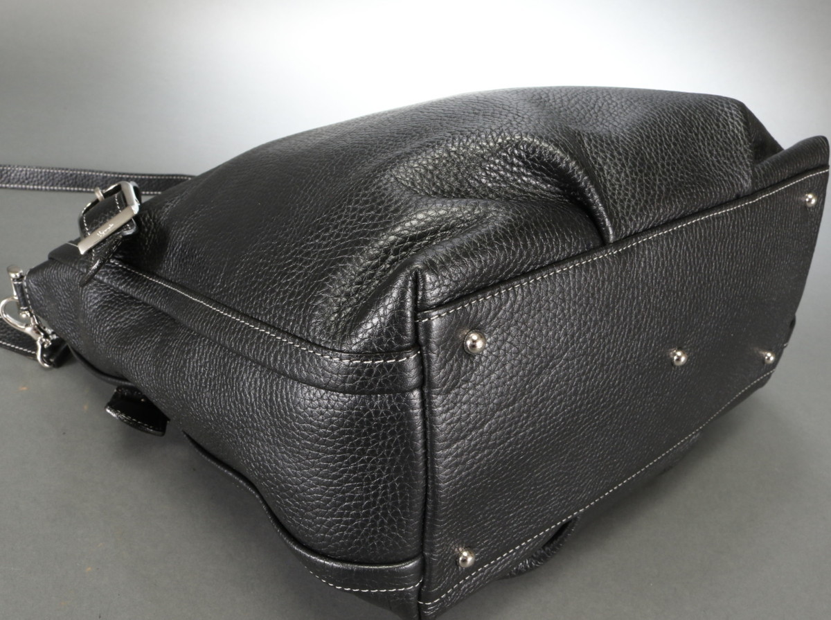 新品 銀座かねまつ 2WAY 斜め掛け ショルダーバッグ ハンド トート 
