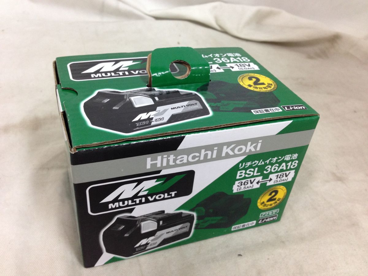 定番人気，定番 同梱可 HiKOKI 旧日立工機 リチウムイオン電池 36V マルチボルト 2.5Ah 純正品 BSL36A18 品 902-A12(その他)｜売買されたオークション情報、yahooの商品情報をアーカイブ公開 - オークファン その他