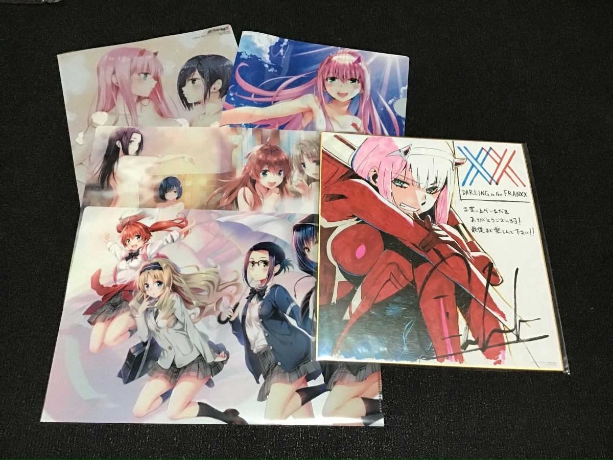 ダーリンインザフランキス 複製色紙&クリアファイル | CHIMIVER.BY