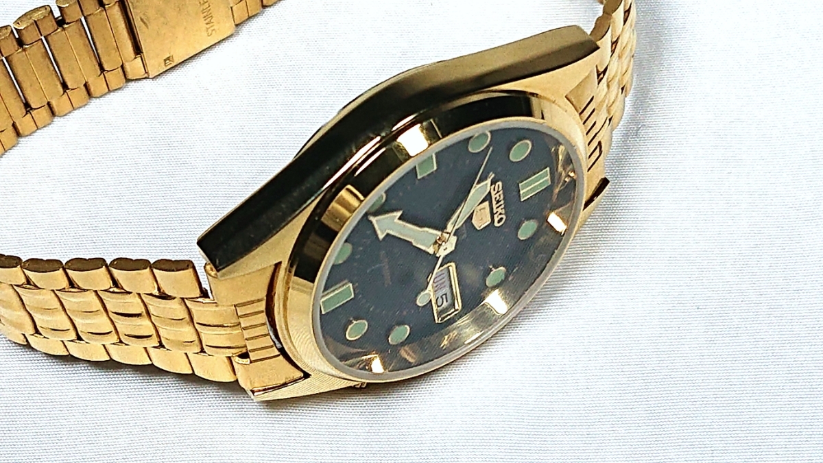 ヴィンテージ セイコー5 SEIKO 自動巻き 80s 稼働品 激レア☆SEIKO5 
