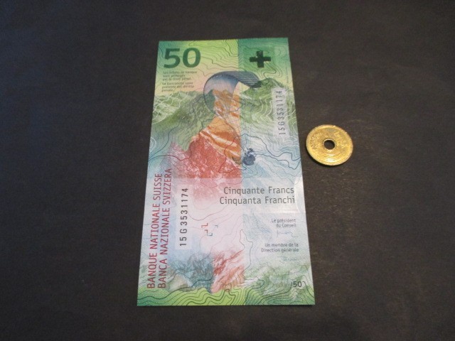 スイスフラン 50フラン 旧貨幣 スイス 旧紙幣 50フラン スイスフラン